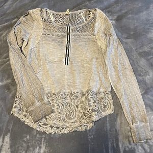 Buckle BKE grey long sleeve